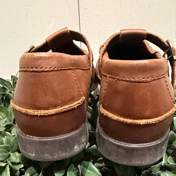 Børn Miki T-Strap Flat Mary Jane Loafers with Buckle Size 8 - Picture 4 of 9